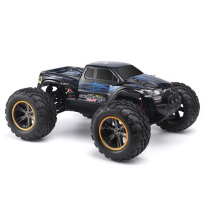Blue Color Hosim-112-Scale-Electric-RC-Car-Offroad-24Ghz-2WD-High-Speed-35MPH-Remote-Controlled-Car-Waterproof