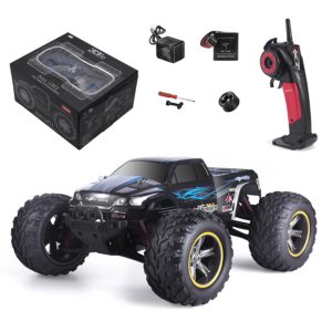 What you get with Hosim-112-Scale-Electric-RC-Car-Offroad-24Ghz-2WD-High-Speed-35MPH-Remote-Controlled-Car-Waterproof