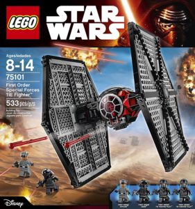 LEGO Star Wars 75101 First Order Special Forces Tie Fighter Box