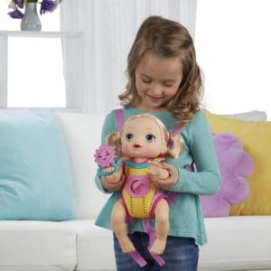 baby doll carrier Baby Alive Baby Go Bye Bye Blonde