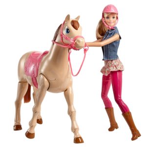 barbie goes horse riding