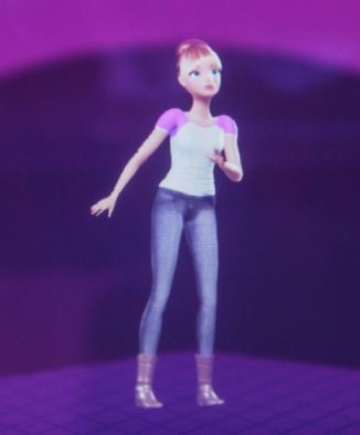 Barbie Hologram Closer Look