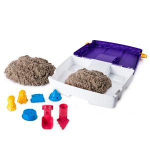 Kinetic sand folding sandbox tools