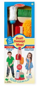 Melissa & Doug Let's Play House Dust! Sweep! Mop! 6-Piece Pretend Play Set