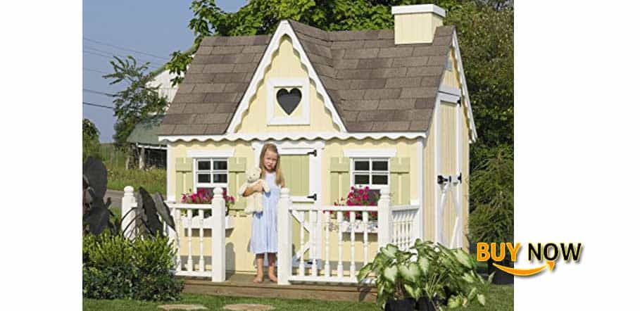 Get Little Cottage Company Victorian DIY Playhouse Kit Review Size 6' x 8'