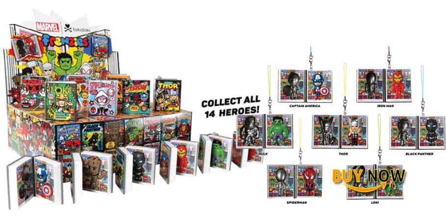 Tokidoki Full Case of 24 Marvel Frenzies Series 2 Blind Box Vinyl Mini Figures Review