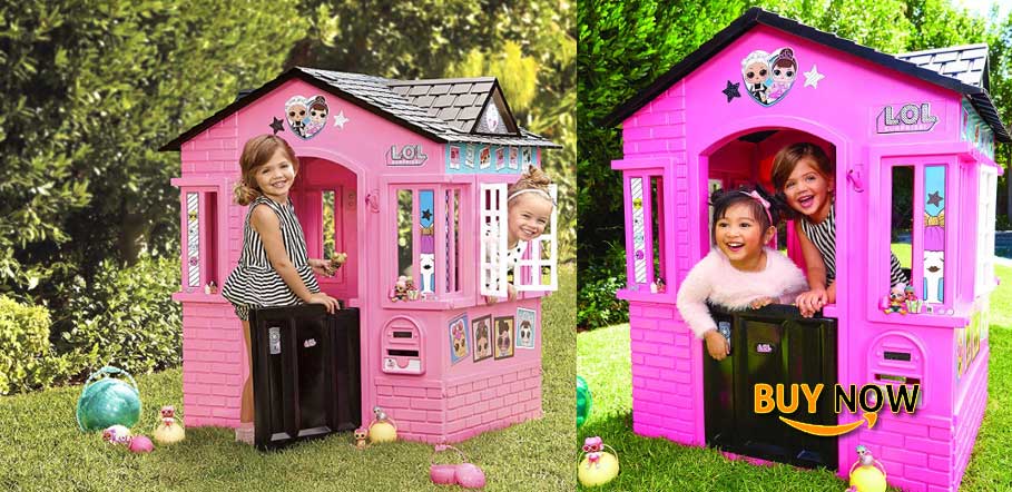 L.O.L. Surprise! Indoor & Outdoor Cottage Playhouse with Glitter